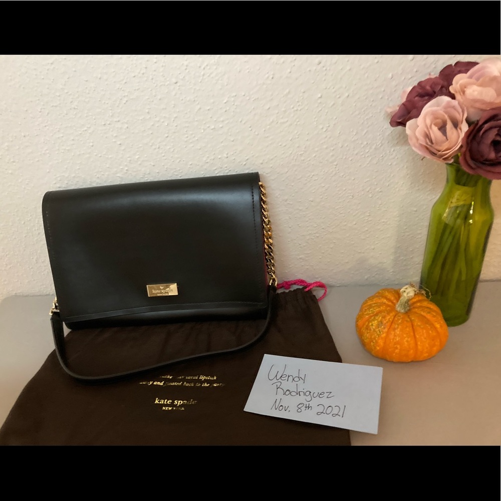 Kate Spade Black Arbour Hill Clutch